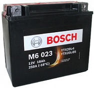Аккумулятор Bosch M6 023 (18 Ah) YTX20L (0092M60230)